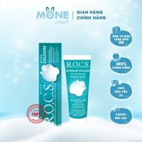 Kem đánh răng người lớn ROCS Active Calcium ngừa sâu răng 94g