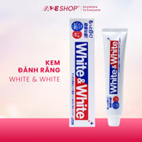 Kem đánh răng Nhật Bản trắng răng WHITE AND WHITE LION (Tuýp 150g)