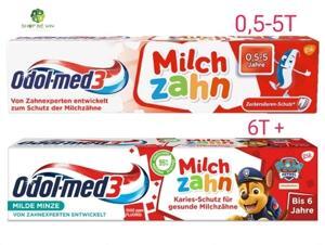 Kem Đánh Răng Odol-med 3 Milch Zahn dành cho bé trên 6 tuổi