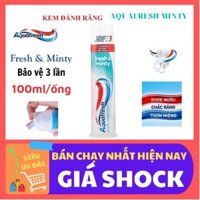 Kem đánh răng ống Aquafresh Minty 100ml Mỹ