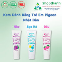 Kem Đánh Răng Pigeon Nhật Bản Cho Bé - Bảo Vệ Răng Trẻ Trên 18 Tháng Tuổi {Shopthanh Kho Tã Nhật}