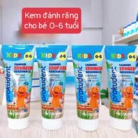 Kem đánh răng Prokudent Kids của Đức cho trẻ dưới 6 tuổi