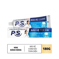 Kem đánh răng P/S 123, chăm sóc toàn diện (180g),