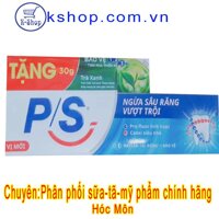 Kem đánh răng PS ngừa sâu răng vượt trội hộp 180g- mẫu mới+ tặng