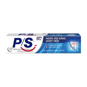 Kem đánh răng P/S ngừa sâu răng vượt trội 3X 180g