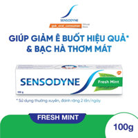 Kem đánh răng SENSODYNE Fresh Mint 100g giúp giảm ê buốt bạc hà