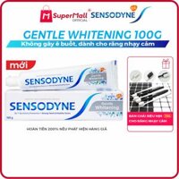 Kem đánh răng Sensodyne Gentle Whitening - 100G, làm trắng răng, chống ê buốt răng