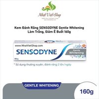 Kem Đánh Răng SENSODYNE Gentle Whitening Làm Trắng, Giảm Ê Buốt 160g