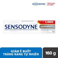 Kem đánh răng Sensodyne Gentle Whitening 160g LazadaMall