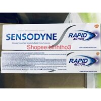 kem đánh răng sensodyne rapid action giúp giảm ê buốt, tác động nhanh chóng, hàng chính hãng gsk