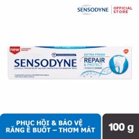 Kem đánh răng Sensodyne Repair & Extra Fresh 100g LazadaMall