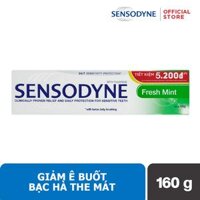 Kem đánh răng Sensodyne Freshmint 160G LazadaMall