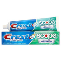 Kem đánh răng siêu trắng - Crest Scope Advanced Freshness 232g