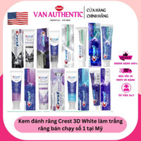 Kem đánh răng siêu trắng Crest 3D White Brilliance 116G Tmall