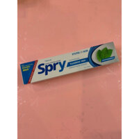 Kem đánh răng Spry Natural Xylitol và Lô hội Peppermint  141g - Dành cho người lớn và trẻ trên 2 tuổi