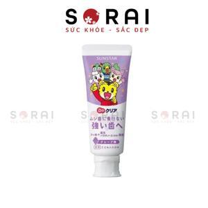 Kem đánh răng Sunstar vị nho Nhật Bản dành cho bé