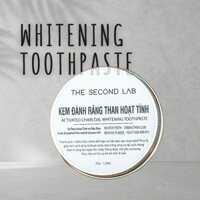 Kem Đánh Răng Than Hoạt Tính ACTIVATED CHARCOAL WHITENING TOOTHPASTE - handmade by GUBY HOMEMADE