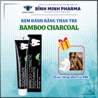 Kem đánh răng than tre BAMBOO CHARCOAL - Kem đánh răng BAMBOO CHARCOAL ngừa sâu răng, răng trắng sáng, hơi thở thơm mát