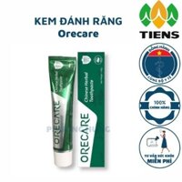 Kem đánh răng thảo dược Orecare giúp trắng răng bảo vệ răng và tráng các bệnh liên quan đến răng miệng (tuýp 135g) TIENS