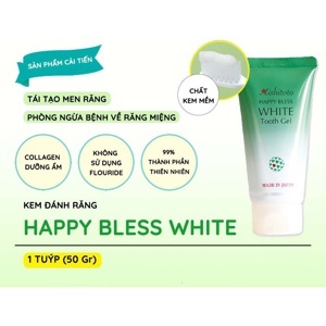 Kem Đánh Răng Trắng Răng Aishitoto Happy Bless White Tooth Gel (200g)