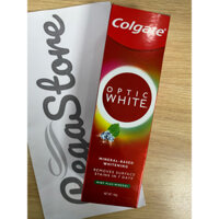 Kem đánh răng trắng răng COLGATE Optic White Plus Shine 100g - kem đánh trắng răng Maxfresh With Whitening 206g