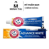 KEM ĐÁNH RĂNG TRẮNG SÁNG ARM & HAMMER ADVANCED WHITE (170g) - Hàng Nhập USA Chính Hãng
