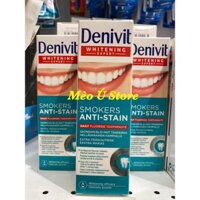 kem đánh răng trắng sáng Denivit - Smoker Anti - Stain 50ml