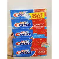 Kem Đánh Răng trẻ em Crest Kids Cavity Protection (130g) - Kem Đánh Răng Cho Bé Hương Trái Cây- 2 tuổi+