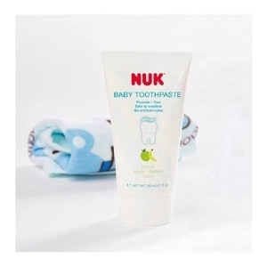 Kem đánh răng trẻ em không flouride NUK 3-36 tháng (50ml)