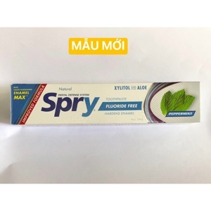 Kem đánh răng trẻ em với Xylitol – Spry