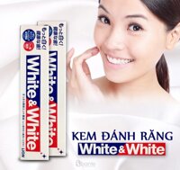 Kem Đánh Răng White And White Lion Nhật Bản 150g