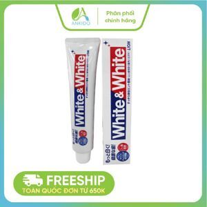 Kem đánh răng White & White Lion - 150 g