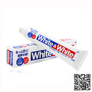 Kem đánh răng White & White Lion - 150 g