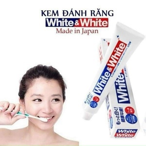 Kem đánh răng White & White Lion - 150 g
