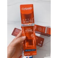 kem đánh trắng răng colgate optic white renewal của Mỹ