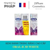 Kem Đánh Trắng Răng Oral B 3D White Luxe (Pháp)