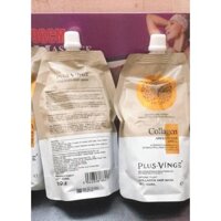 Kem (Dầu) Hấp Ủ Tóc Collagen Plus Vinge Phục Hồi Dưỡng Ẩm DELOFIL 500ML