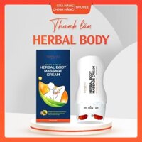 Kem Dầu Thanh Lăn Massage Cổ Vai Gáy Herbal Body Massage Cream