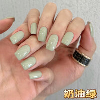 Kem Đậu Xanh Dán Xanh Bạc Hà Xanh Xuân Hè Màu Sắc Phổ Biến Xanh Trắng Sơn Móng Tay Keo Matcha Xanh