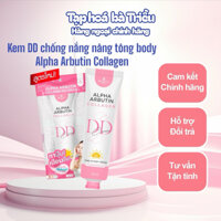 Kem DD chống nắng nâng tông Body Collagen Alpha Arbutin Precious 3 Plus+ Thái Lan - Body Lotion, Kem dưỡng, Serum