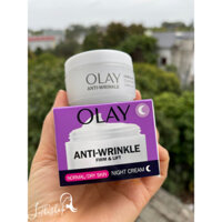 Kem đêm chống nhăn và nâng cơ Olay Anti-Wrinkl 50ml