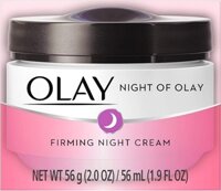 KEM ĐÊM DƯỠNG ẨM CHỐNG LÃO HÓA NÂNG CƠ, OLAY FIRMING NIGHT CREAM HỘP 56ML