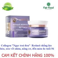 Kem đêm dưỡng da Collagen ”Ngọc trai đen”  Retinol chống lão hóa, xóa vết nhăn dành cho người trên 56 tuổi