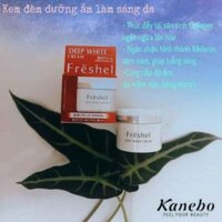 Kem đêm dưỡng trắng da Kanebo Freshel