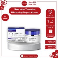 Kem đêm Transino Whitening Repair Cream EX 35 gram 3 Nhật Bản  kem dưỡng trắng da, tái tạo và phục hồi da - ASAHI MART