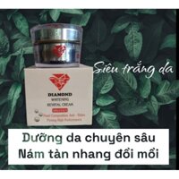 Kem diamond dưỡng da chuyên sâu nám tàn nhang đồi mồi 30G