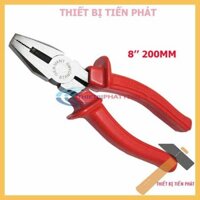 Kềm Điện, Kìm Điện GOODMAN Cán Đỏ Full Size 5'' 125mm, 6'' 150mm, 7" 175mm, 8'' 200mm Cao Cấp (Chính Hãng)