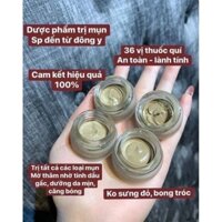 kem điều trị mụn đông y