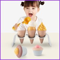 Kem Đồ Chơi Parlour Playset Đáng Yêu Ngộ nghĩnh Mới Lạ Sáng Tạo Kem Đồ Chơi Phát Triển Kỹ Năng Xã Hội Cho Trẻ Em chunnimvn