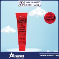 Kem Đu Đủ Đa Năng Lucas’ Papaw Ointment 25gr - Kem Dưỡng Đu Đủ Úc Chống Khô Nẻ Môi, Mẩn Ngứa